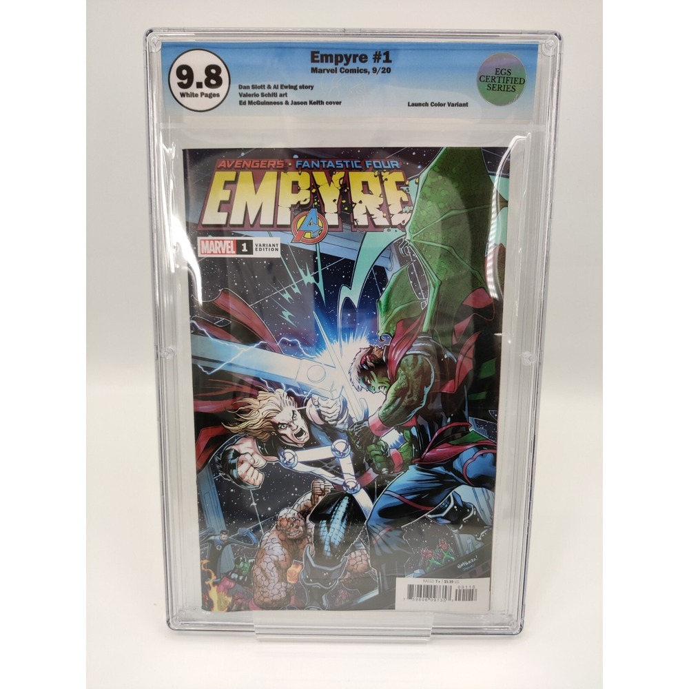 Empyre #1 EGS 9.8 Variant Edition White pages Marvel Comics 9/20